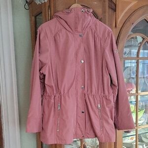 Michael Kors Dusty Rose Utility Jacket